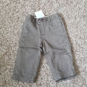 NWT Janie and Jack Twill Herringbone Pants